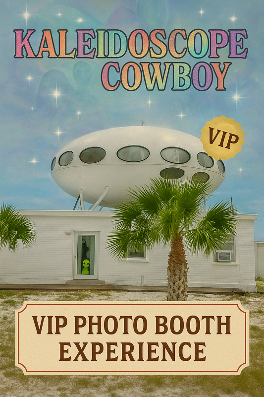 VIP Spaceship House Photo Booth Experience